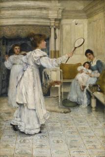 Laura Theresa Alma-Tadema - British battledore And Shuttlecock