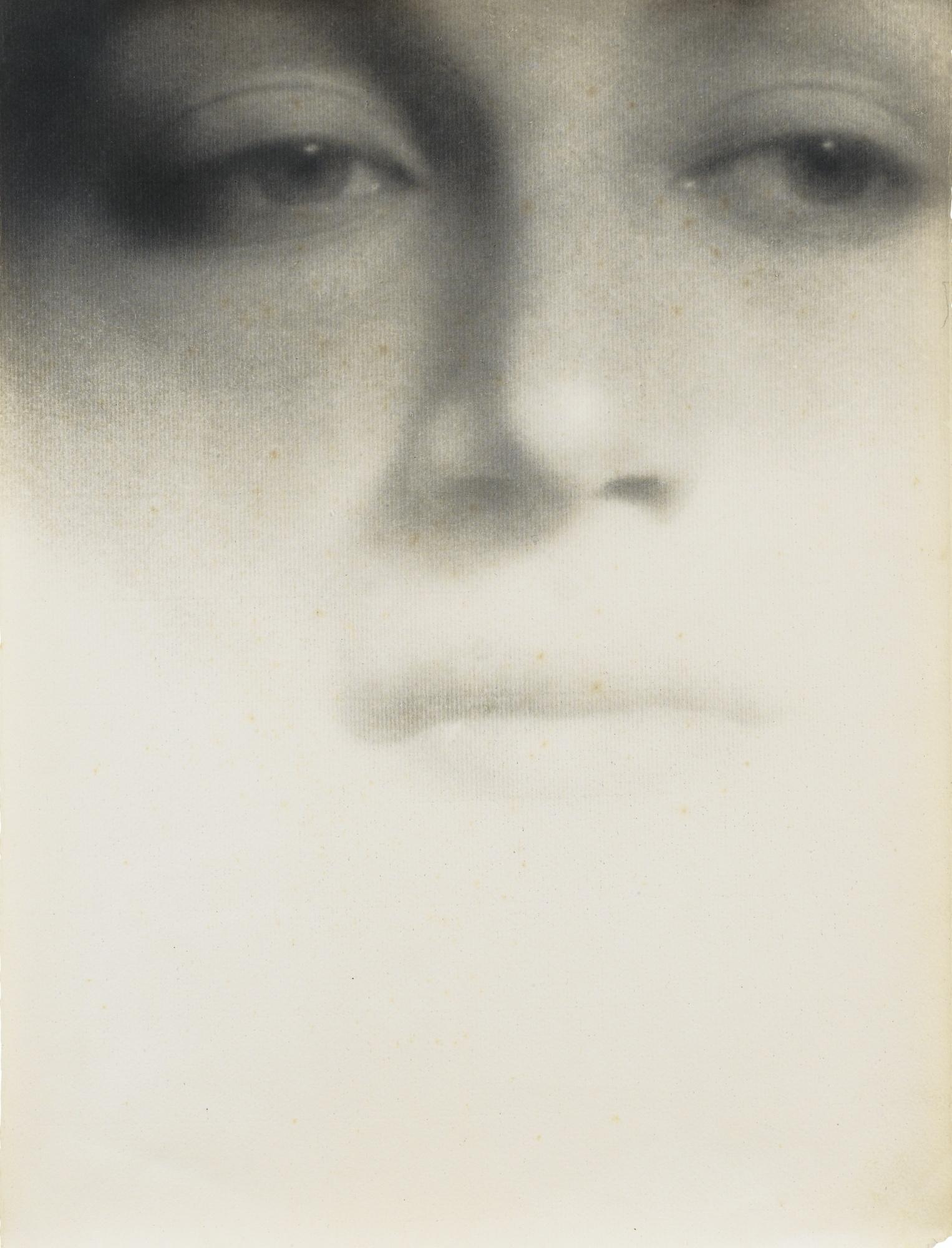 Laure Albin-Guillot - Le Narcisse, Les Yeux Mêmes Et Noirs De Leur Âme Étonnée, 1934/36Fresson Print. On The Reverse With The Photographer\'S Stamp. One From The Eight Realised Unnumbered Copies. Framed.