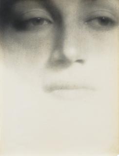 Laure Albin-Guillot - Le Narcisse, Les Yeux Mêmes Et Noirs De Leur Âme Étonnée, 1934/36Fresson Print. On The Reverse With The Photographer\'S Stamp. One From The Eight Realised Unnumbered Copies. Framed.