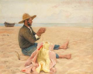 Laureano Barrau Buñol - Mending The Ensign