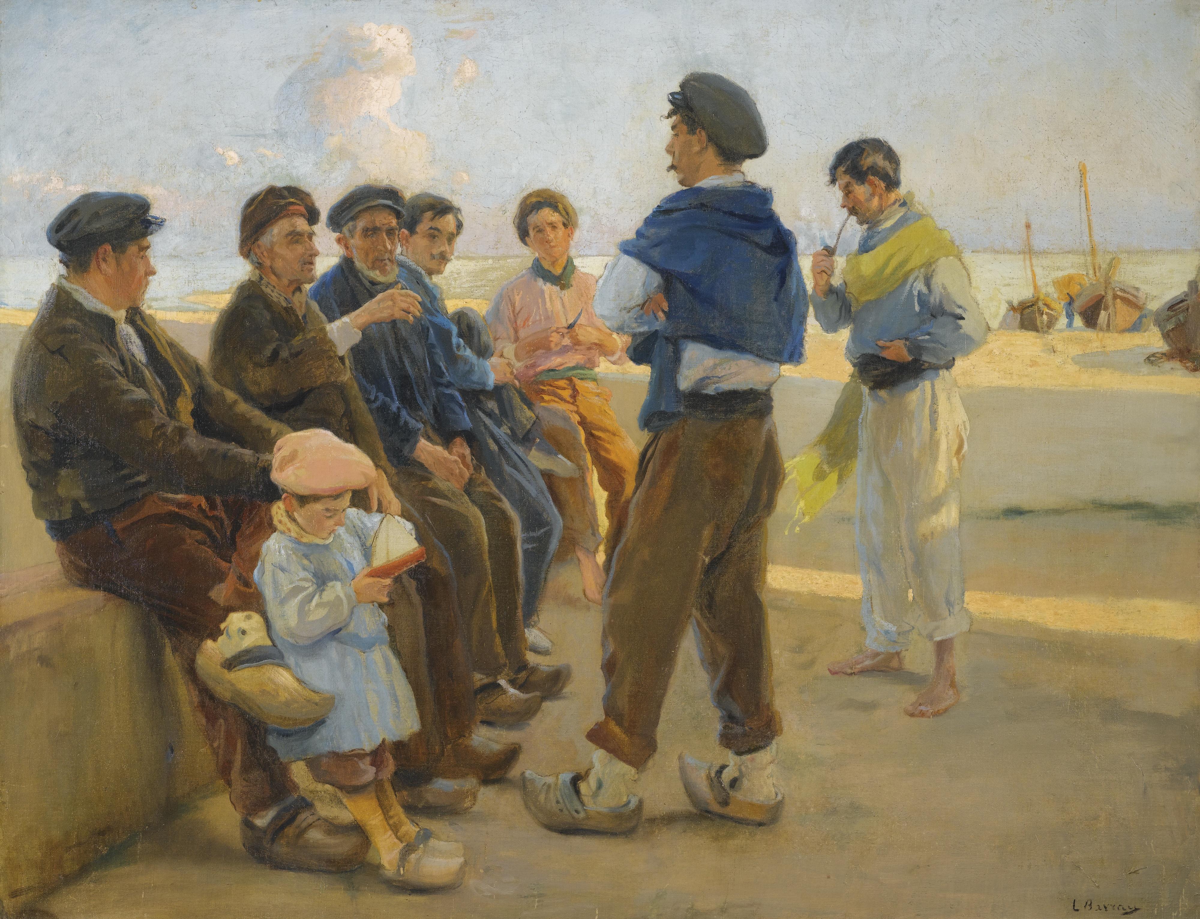 Laureano Barrau - Spanish gente De Mar (Fishermen)