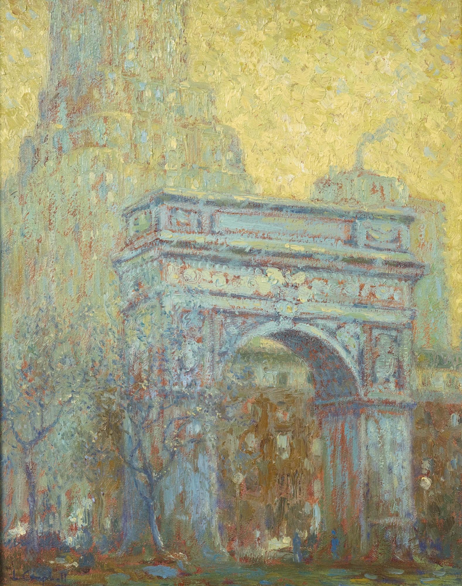 Laurence A. Campbell - Washington Arch, Early Spring
