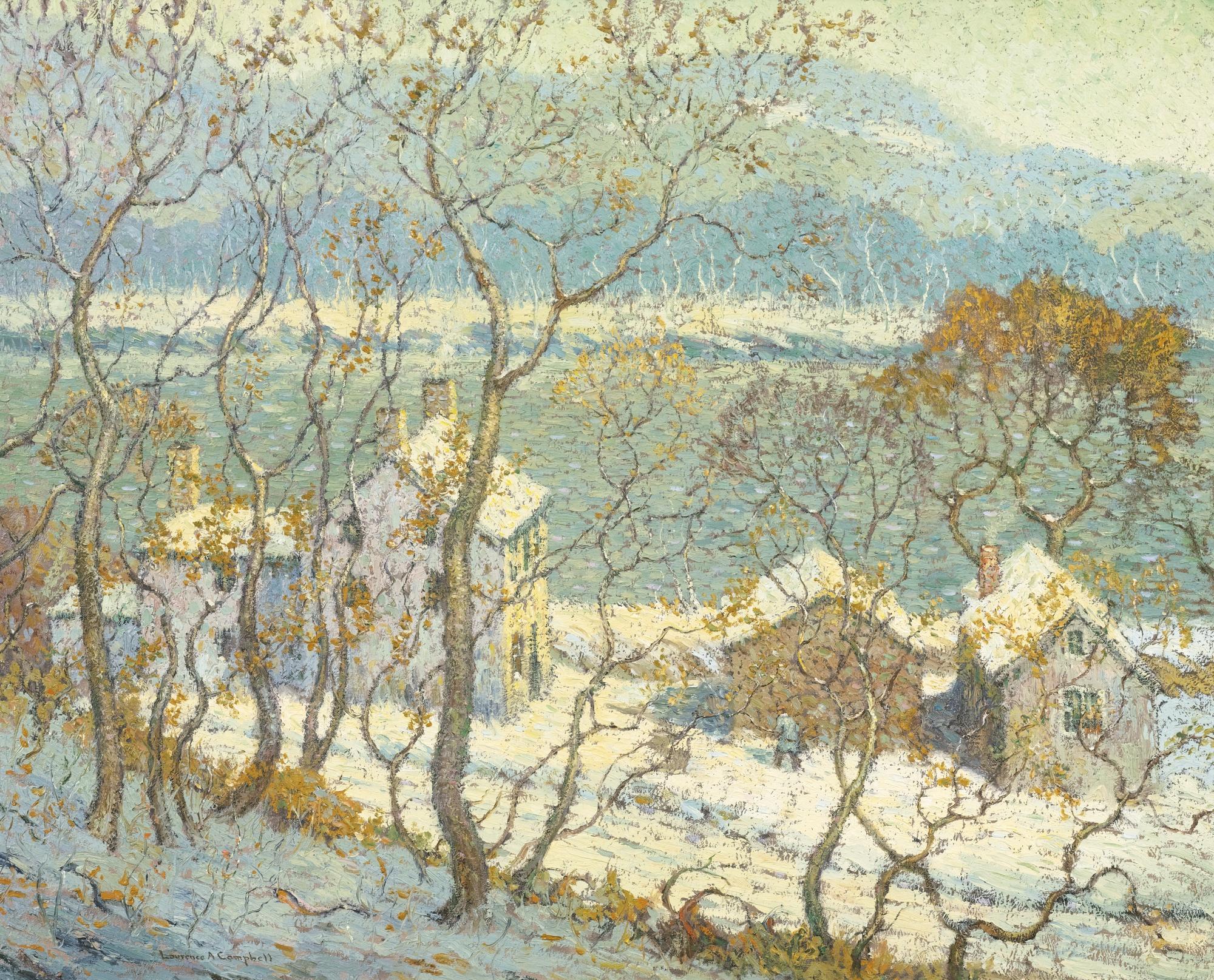 Laurence A. Campbell - Winter In Lumberville