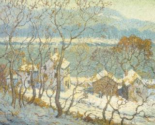 Laurence A. Campbell - Winter In Lumberville