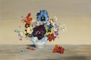 Laurence Biddle - Pansies