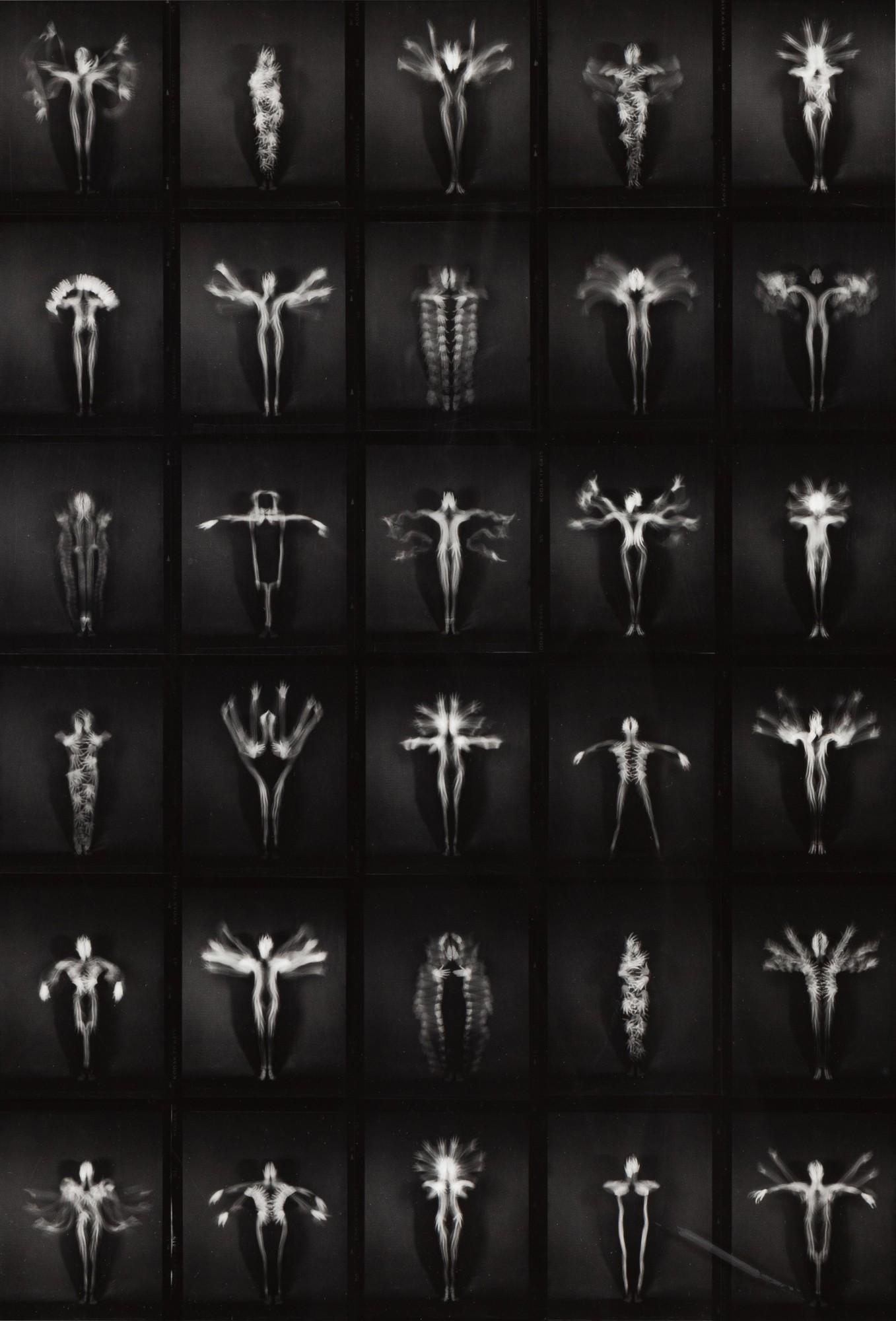 Laurence Demaison - Personne - planche contact, 1995