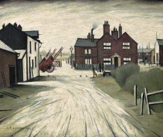 Laurence Stephen Lowry, R.A. - A Lancashire Farm