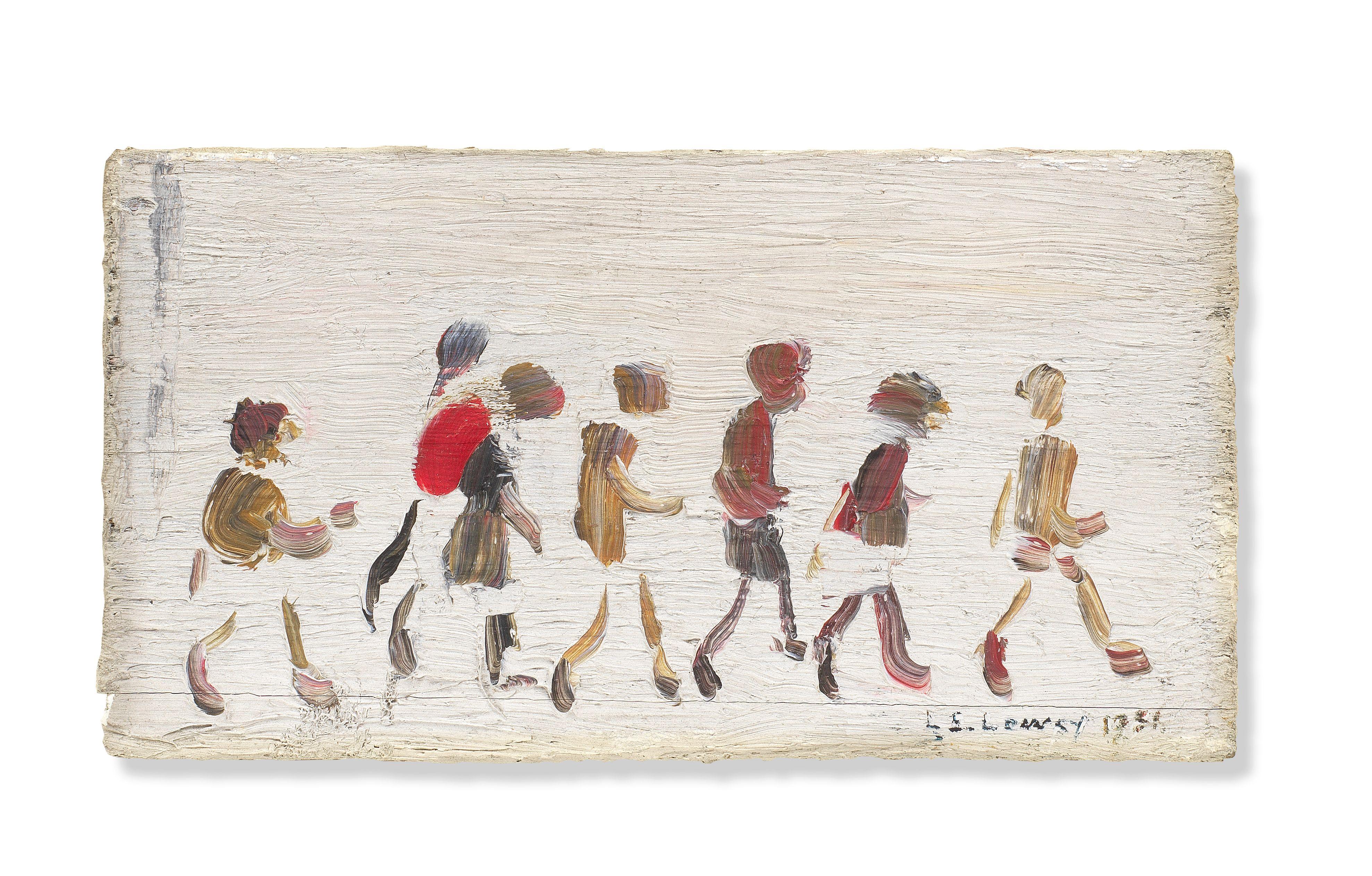 Laurence Stephen Lowry R.A. - Children walking