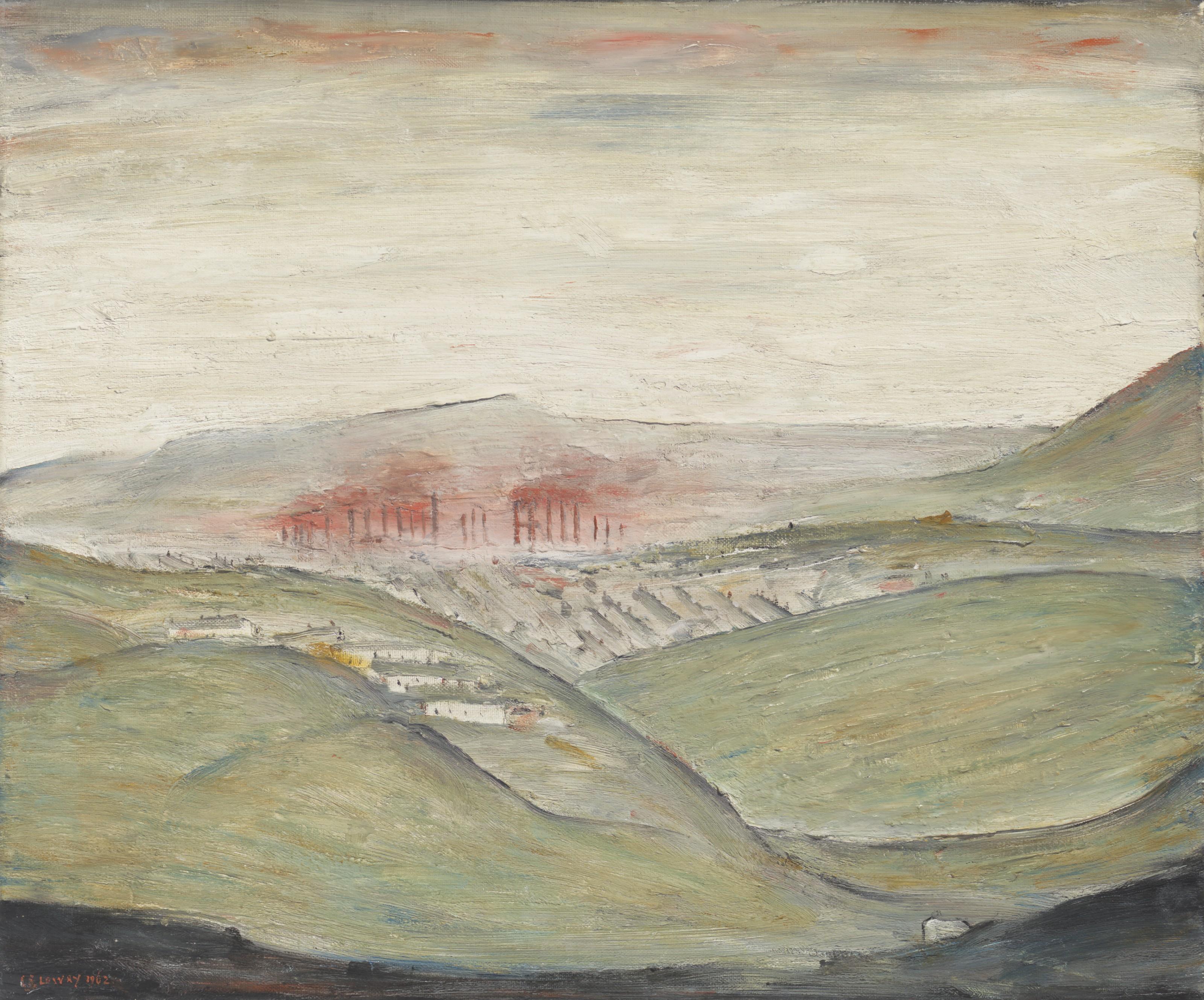 Laurence Stephen Lowry, R.A. - Ebbw Vale Steel Works