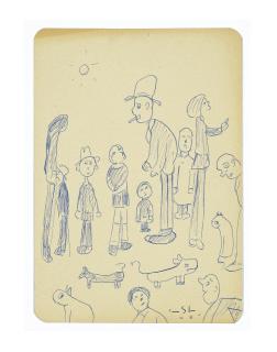 Laurence Stephen Lowry, R.A. - Family Group