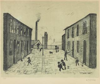 Laurence Stephen Lowry R.A. - Francis Terrace, Salford, 1969-72