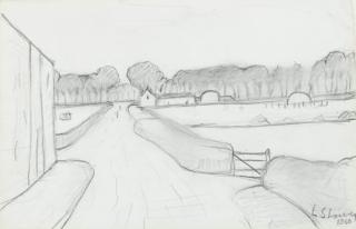 Laurence Stephen Lowry, R.A. - Fylde Farm