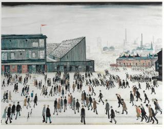 Laurence Stephen Lowry R.A. - Going To The Match