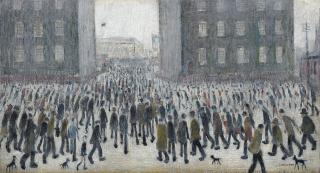 Laurence Stephen Lowry, R.A. - Going to the Match