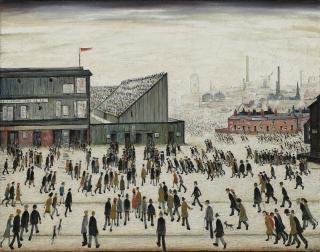 Laurence Stephen Lowry, R.A. - Going to the Match