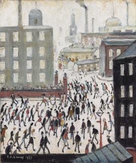 Laurence Stephen Lowry, R.A. - Going to Work