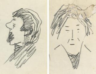 Laurence Stephen Lowry, R.A. - Head studies