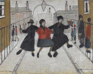 Laurence Stephen Lowry, R.A. - Home From The Pub