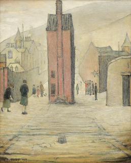 Laurence Stephen Lowry R.A. - Old Buildings, Edinburgh