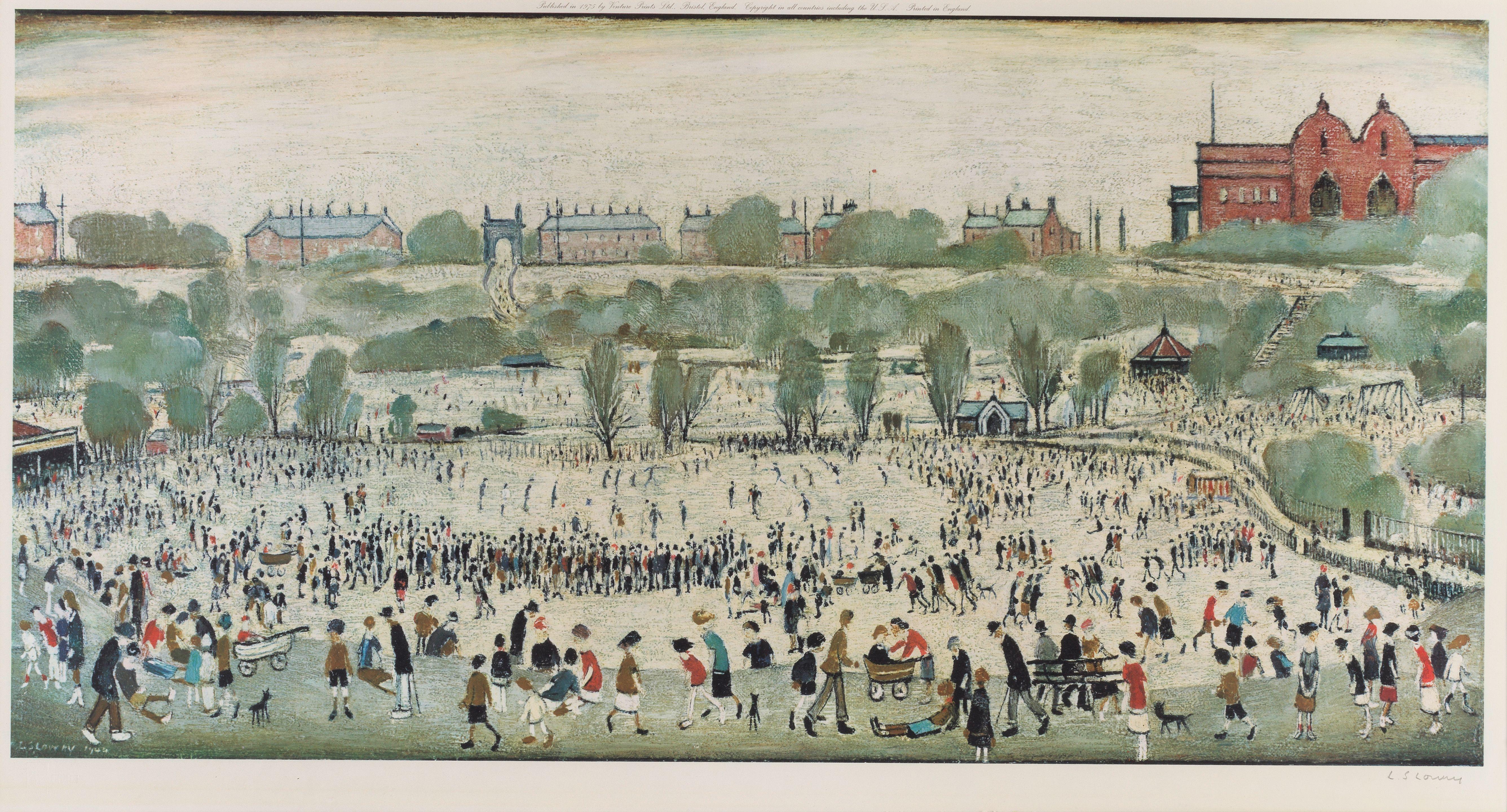Laurence Stephen Lowry R.A. - Peel Park, Salford