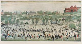 Laurence Stephen Lowry R.A. - Peel Park, Salford