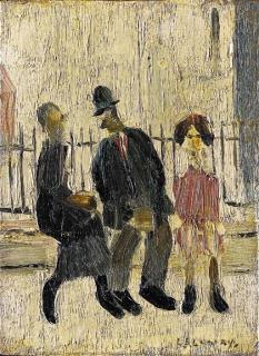 Laurence Stephen Lowry, R.A. - People Talking