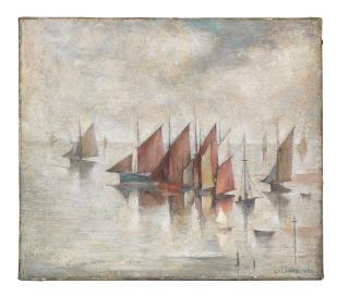 Laurence Stephen Lowry R.A. - Sailing boats