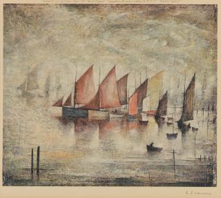 Laurence Stephen Lowry R.A. - Sailing Boats