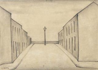 Laurence Stephen Lowry, R.A. - Street in Maryport