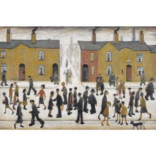 Laurence Stephen Lowry, R.A. - Street Scene