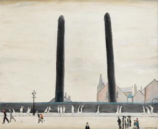 Laurence Stephen Lowry R.A. - Street Scene
