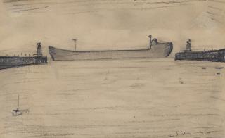 Laurence Stephen Lowry, R.A. - Tanker