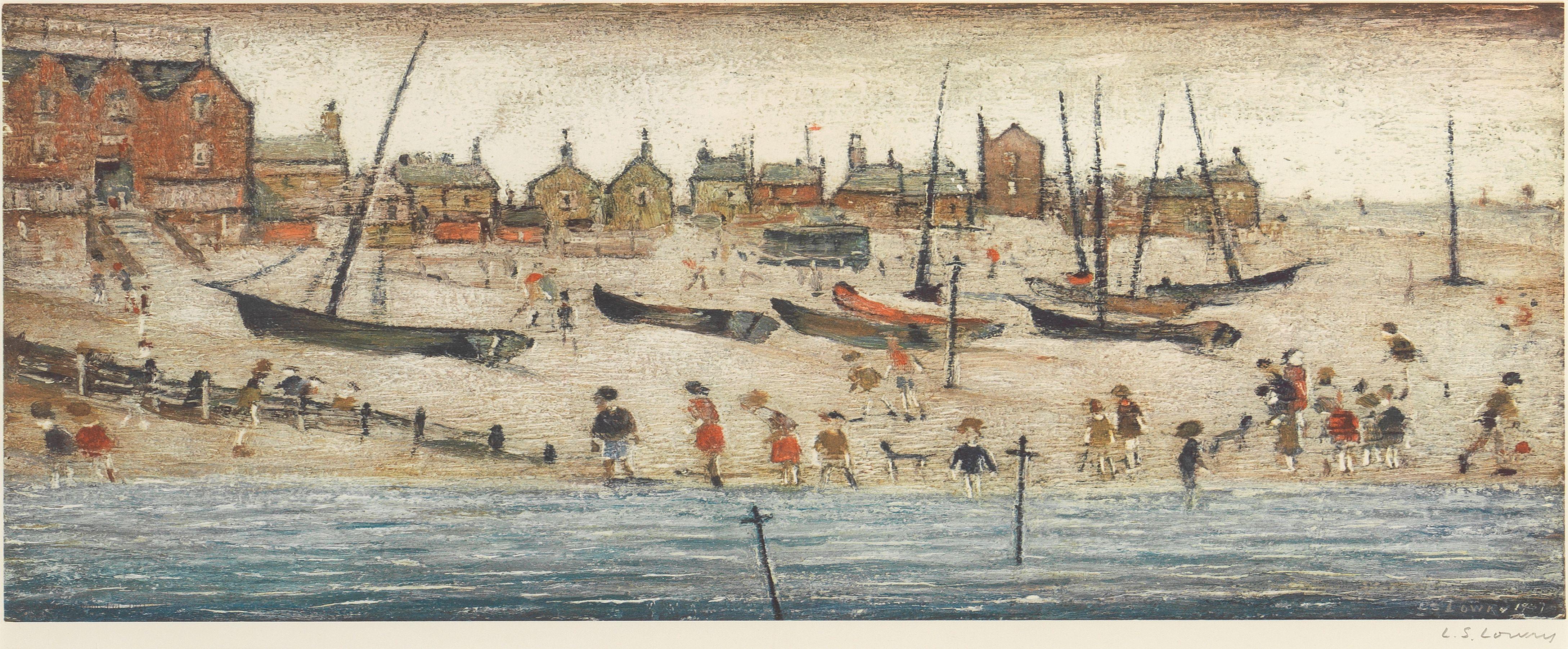 Laurence Stephen Lowry R.A. - The Beach