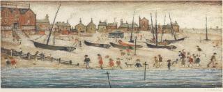 Laurence Stephen Lowry R.A. - The Beach