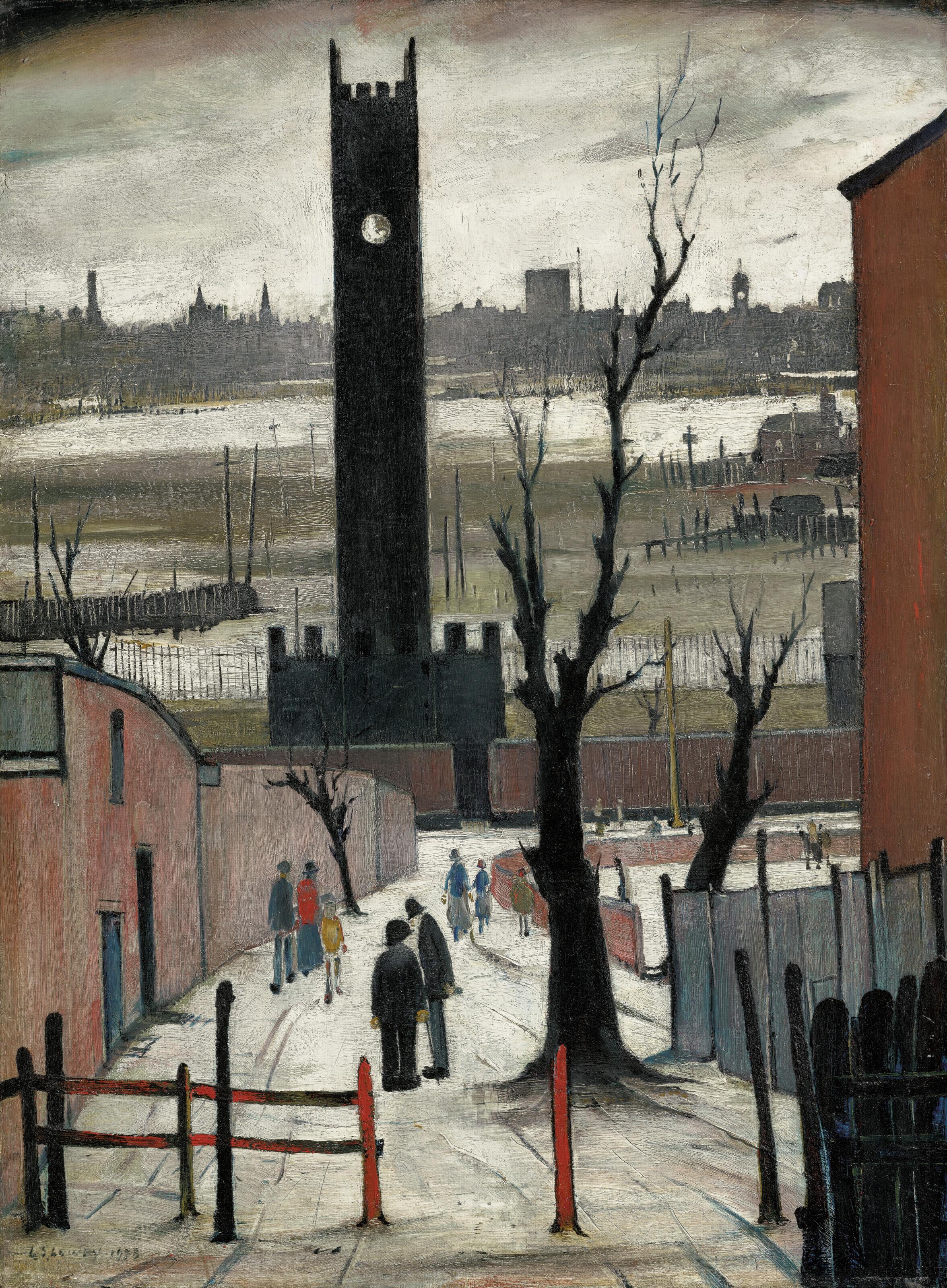 Laurence Stephen Lowry, R.A. - The Clock Tower