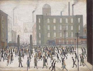 Laurence Stephen Lowry, R.A. - The Day Shift