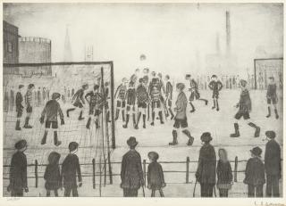 Laurence Stephen Lowry R.A. - The Football Match
