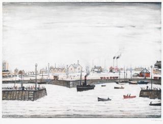 Laurence Stephen Lowry R.A. - The Harbour