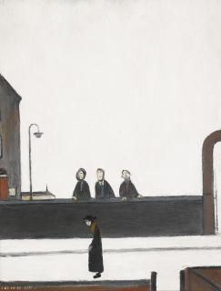 Laurence Stephen Lowry, R.A. - The Lookers On