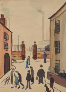 Laurence Stephen Lowry, R.A. - The Mill Gate