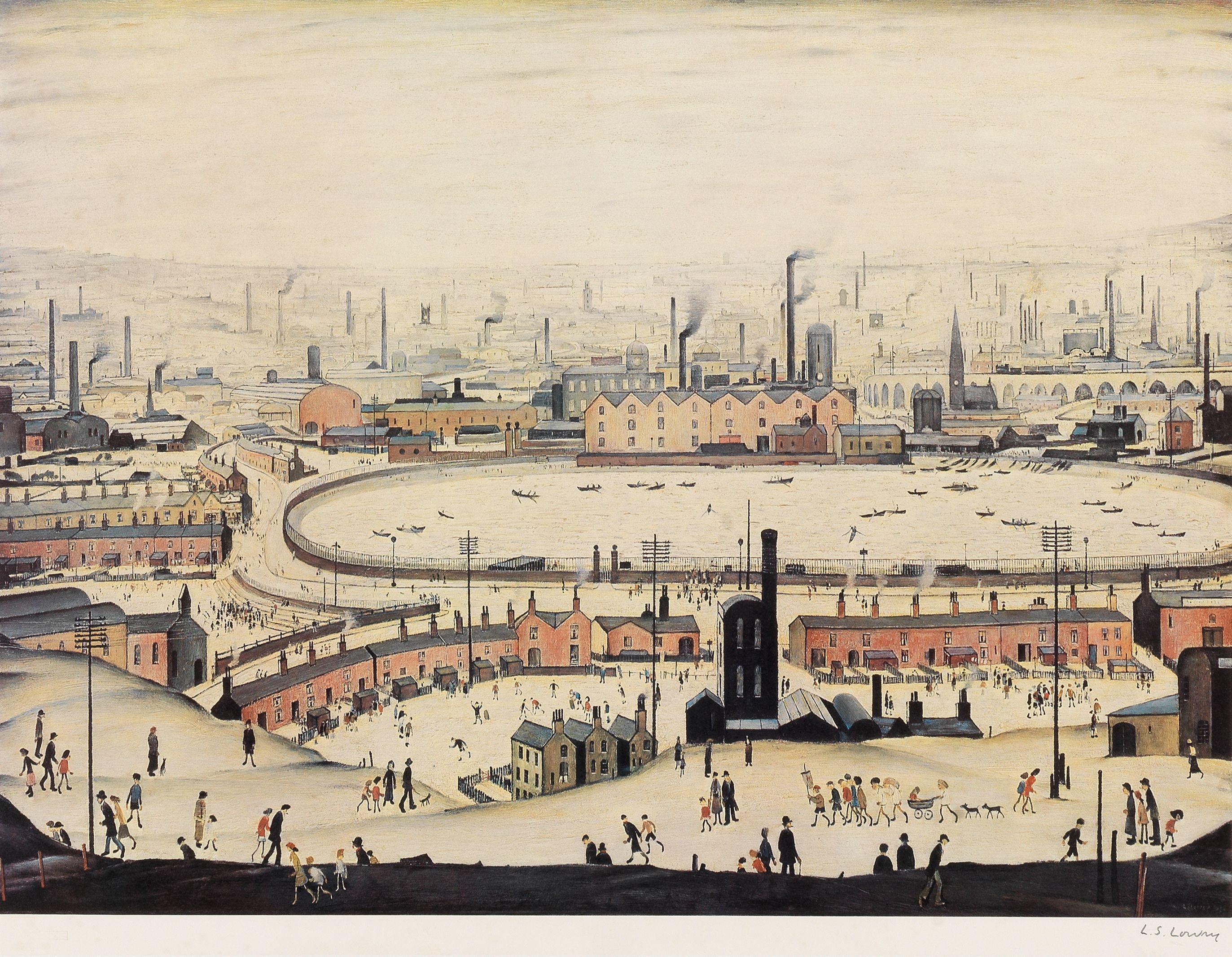 Laurence Stephen Lowry R.A. - The Pond