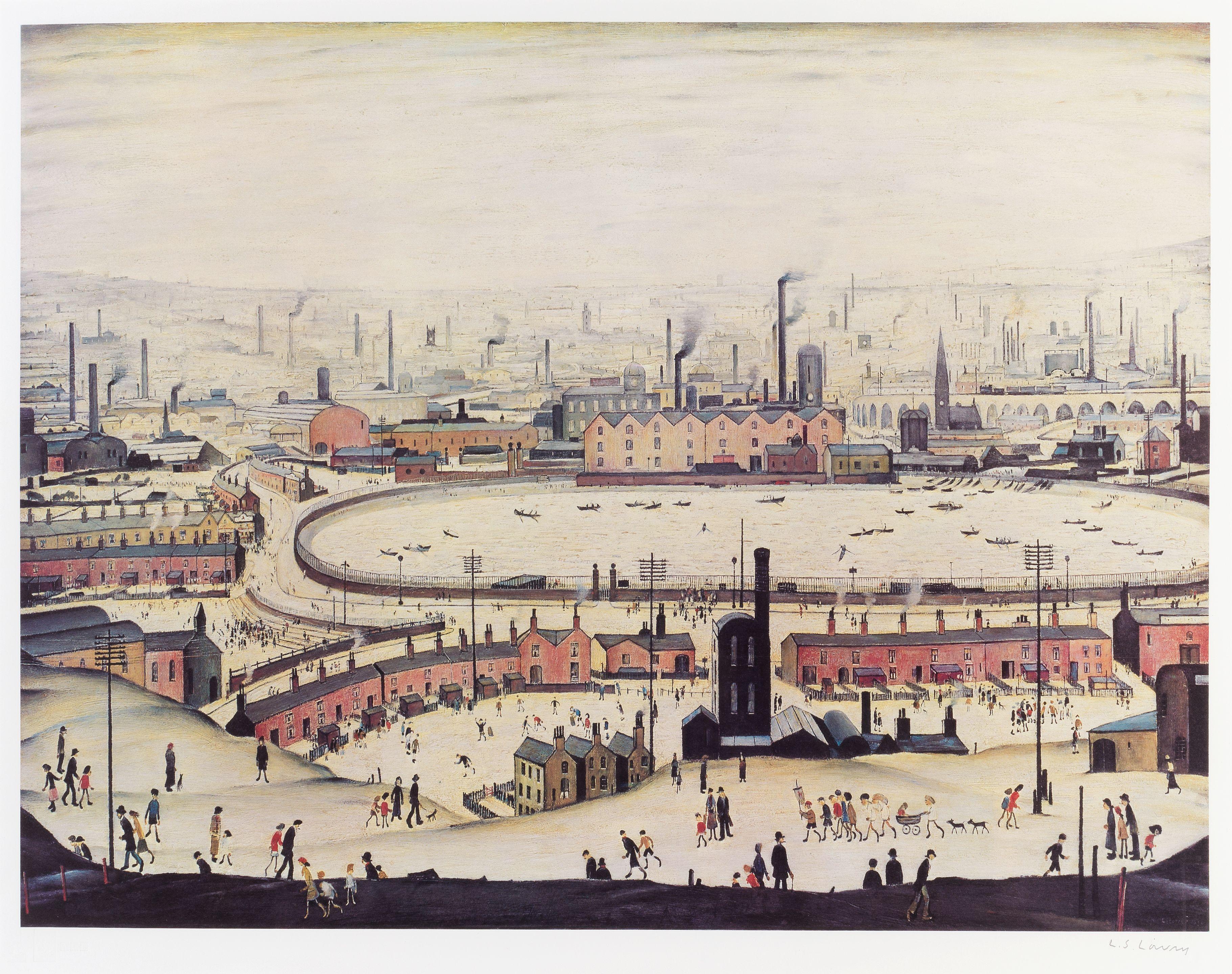 Laurence Stephen Lowry R.A. - The Pond