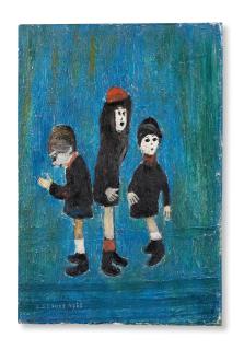 Laurence Stephen Lowry R.A. - Three Figures