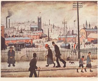 Laurence Stephen Lowry R.A. - View of a Town