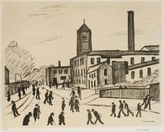 Laurence Stephen Lowry - A Northern Town