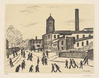 Laurence Stephen Lowry - A Northern Town
