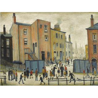 Laurence Stephen Lowry - Old Houses