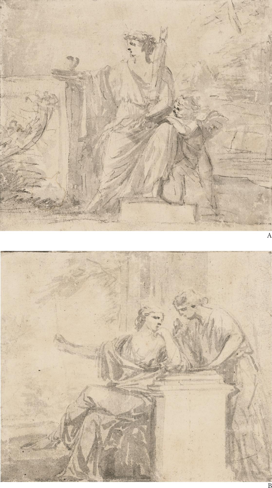 Laurent De La Hyre - A) Allegory Of Concorde B) Allegory Of The Foi Publique