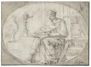 Laurent De La Hyre - An Allegory Of Study 