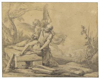 Laurent De La Hyre - The Binding of Isaac